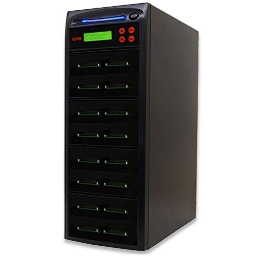 Systor 1 to 15 Multiple Compact Flash CF Memory Card Duplicator / Drive Copier - SYS-CFD-15