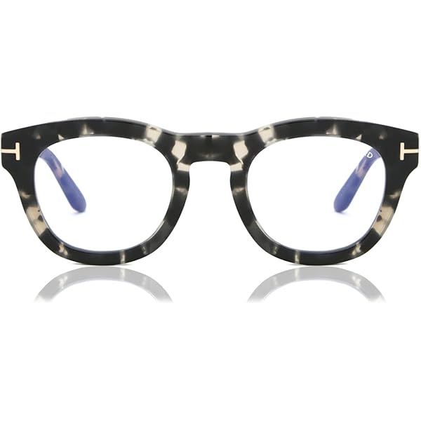 Tom Ford Eyeglasses FT 5895 -B 001 Shiny Black, Rose Gold t Logo