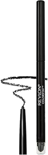 Revlon Eyeliner Crayon ColorStay Black 0.28 g with Built-in Sharpener