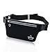 MOSSLIAN Running Belt, Waterproof Outdoor Fitness Workout Waist Fanny Hip Pack Bum Bag for iPhone X 8 7 6S, Galaxy J7 Edge S8 S7 S5 Up to 6
