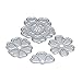 Mikey Store Flower Heart Metal Cutting Dies Stencils DIY Scrapbooking Album Paper Card Craft (F)