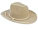 Tan Cowgirl Doll Hat for the 18 Inch Horse Riding American Girl & More! 18 Inch Tan Velvet Cowgirl Doll Hat w/ Decorative Rope on Brim
