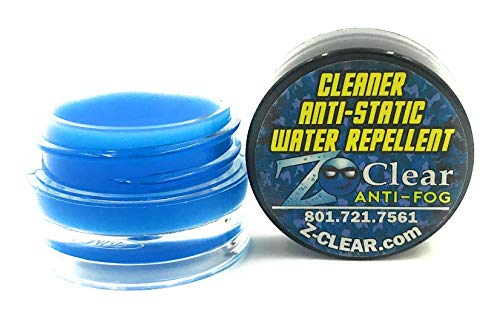 Lens Cleaner & Anti Fog Paste for glasses - 1 Pack, Lens Cleaning & anti fog wax - Fog & Streak Free - Hides Minor scratches - Repels Dust & Dirt - Made in USA - VR
