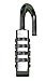 1-9/16 In. Aluminum Luggage Combination Lock