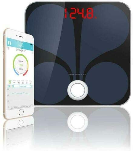 Nunet Smart Digital Bluetooth Bathroom Weight Scale Body Mass Index Body Fat 400lb Capacity