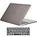 ProCase MacBook Pro 13 Case 2019 2018 2017 2016 Release A2159 A1989 A1706 A1708, Hard Case Shell Cover and Keyboard Skin Cover for MacBook Pro 13 Inch with/Without Touch Bar -Grey (PC-08360731)