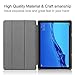 xindayi Huawei MediaPad M5 Lite 10 Case - Ultra Slim Tri-Fold Leather Smart-Shell Stand Cover with Auto Wake/Sleep for Huawei MediaPad M5 Lite 10 Inch (Black)