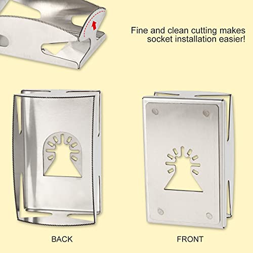 Square Slot Cutter One Step in Place Stainless Steel Precise Cutting