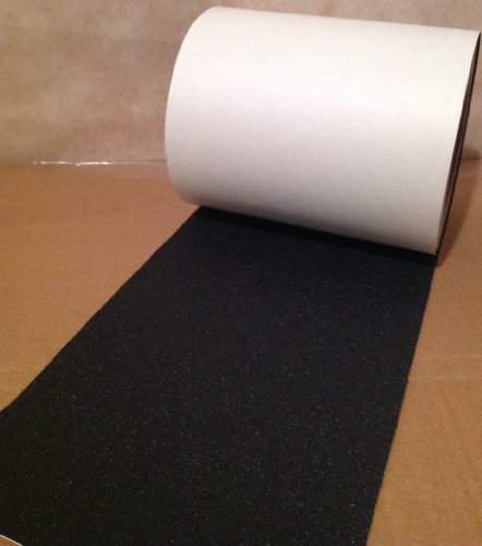 Safe Way Traction4" X 60' Foot Roll of Black Rubberized Anti Slip Non Skid Safety Tape 3510-4