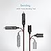 Chanzon 12V/24V Car Cigarette Lighter Extension Cord - 12Ft UL 16AWG Cable with 15A Fuse - Heavy Duty Auto DC Power Plug Connector for Tire Inflators, Cleaners & Adapter - Male to Female Socket