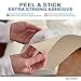 Pelle Patch - Black Leather Patch Car Seat Repair Kit - 25 Colors Available - Original 8x11 - Black
