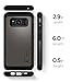 Spigen Tough Armor Designed for Samsung Galaxy S8 Active Case (2017) - Gunmetal
