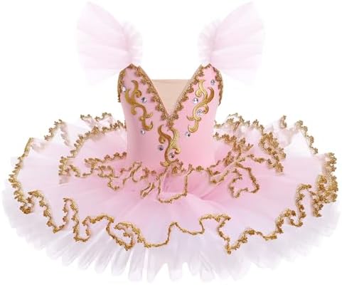 Amazon.com: ZX Girl's Camisole Skirted Leotard Ballet Sparkle Lace