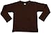 Earth Elements Little Kids'/Toddlers' Long Sleeve T-Shirt 2T Chocolate