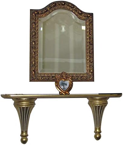 ARREDO SELLI Shelf and Mirror Gold robbiano