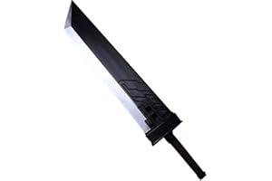 MINGSHAO 42.5" Fantasy Foam Sword, Anime Cosplay Sword, Buster Sword, PU Foam Zweihander Broad Sword