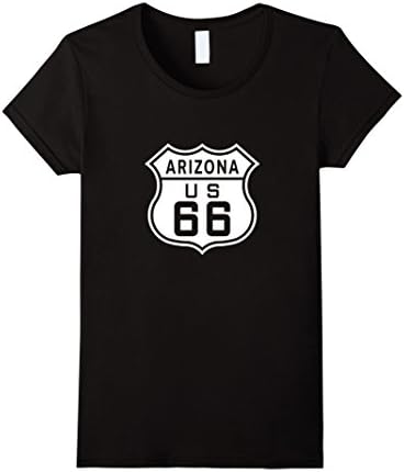 Women's Route 66 Arizona t-shirt XL Black