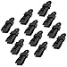 KEWAYO 12-Pack Heavy Duty Tarp Clips - Shark Tooth Grip & Quick Release Button for Canopy, Pool Covers, Tent, Camping - Secure Hold for Outdoor Tarps & Shelters