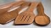 Wooden Cooking Spoons Set With 2 Bonus Oven Gloves - Natural Hardwood Cooking Utensils – 5 Nonstick Wooden Spatula and Spoons for Kitchen - Super Durable Eco-friendly Beechwood Spoons by Ecosall