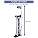 Goplus Drywall Stilts Drywall Lifts Aluminum Tool Stilt for Painting Painter Taping (24