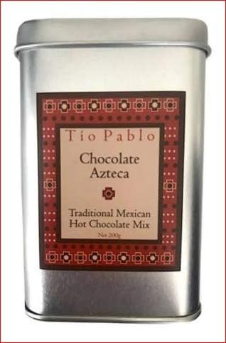 Organic Azteca Chocolate | Traditional Mexican Hot Chocolate Mix With Chili and Spices | Dairy and Gluten Free