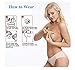 Adhesive Bras, Women Lift Nipplecovers Self Adhesive, Beige1, Size Medium(C/D)