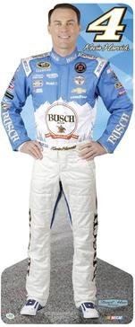 Miniature Cardboard Cutout - Kevin Harvick Busch #4