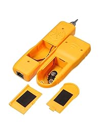 ELEGIANT XQ 350 testeador de cables de red RJ45 RJ11 para teléfono, Ethernet LAN, Cat5 Cat6 con 2 alicates pelacables, auriculares, kit de herramientas