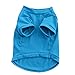 Puppy Clothes,Haoricu Pet Summer Shirt Small Dog Cat Pet Clothing Vest T Shirt (S, Blue)