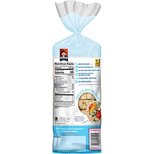 Quaker Rice Cakes Nutrition Facts Runners High Nutrition