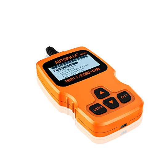 AUTOPHIX OM123 Enhanced Automotive OBD2 Scanner Universal Car Engine Fault Code Reader CAN Diagnostic Scan Tool - Orange - Thumbnail 2