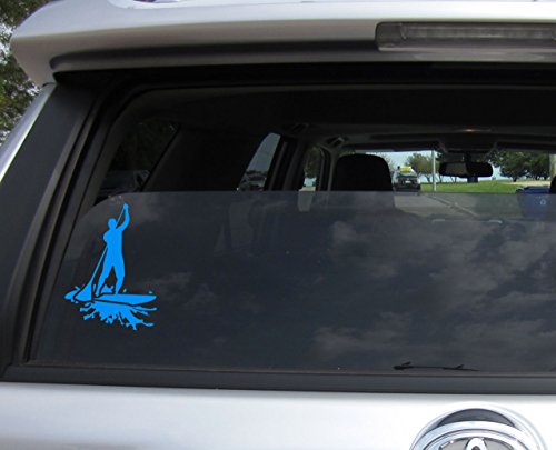 image for NALU Stand Up Paddle Board Sticker Decal - Royal Blue - Standup Paddle