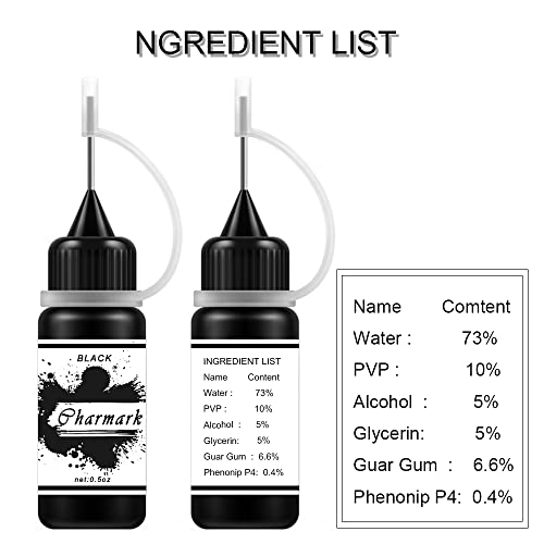 Charmark Fake Freckles Temporary Tattoo Kit ,Temporary Painting Kit 84 Pcs Stickers Stencils