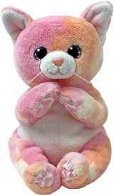 TY Beanie Bellies Lillibelle Cat Plush Toy 15cm Collectible Heart Tag
