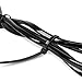 DTOL Cable Ties Assorted Sizes 4+6+8+10+12 Inch Zipties Heavy Duty Plastic Wire Ties UV Resistant Zip Ties Assortment Small Zip Tie Wraps Cord Management for Home, Office, Gardening, 700 Pack Black
