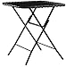 Caravan Canopy Sports Textilene Table, Black, Black