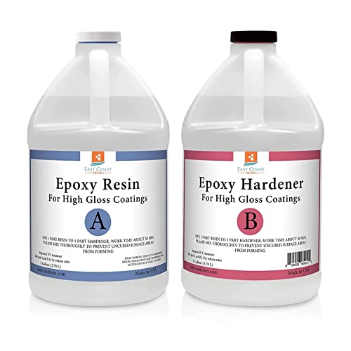 Epoxy Resin 2 Gallon Kit 11 Resin and Hardener for High Gloss