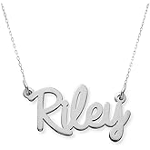 Personalized Choose Your Style Name Necklace - Custom Nameplate Pendant - Dainty Gift for Mom, Grandma, Her, Women - Gift for Christmas, Birthday