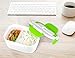 VECH Electric Lunch Box - 110v Heated Lunch Box - Electric Heating Lunch Box Food Heater Warming Bento Box for Home & Office Use (Orange)
