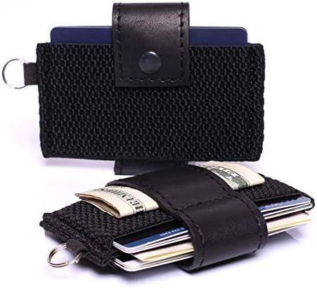 Minimalist Small Front Pocket Wallet — Functional Men and Women Minimal Credit Card Holder