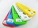 Iphone 5c Case,Pack 6pcs Holes Design Silicone Rubber Soft Protective Case Cover For Apple Iphone 5c Black White Blue Pink Yellow Green