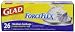 Glad 70403 Force Flex Medium Garbage Bag 8 Gallon 26 Count primary