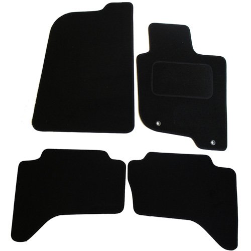 JVL Tailored 4 Piece Car Mat Set 2 Clips
