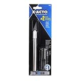 Elmer's Products Inc X3602 2 Pack 5in. Medium Weight Aluminum Knife with Cap, Silver