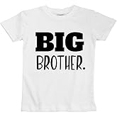 Big Brother Shirt for Toddler Promoted to Best Big Brother Announcement Baby Boys