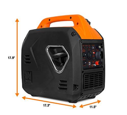 dimensions and size of WEN Lightweight portable generator