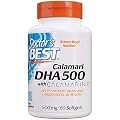 Doctor's Best Best DHA 500 from Calamari, 500 mg Softgels