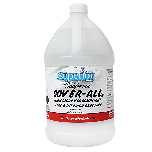 California Cover All Automotive Tire Shine Spray & Professional Grade Tire Dressing High