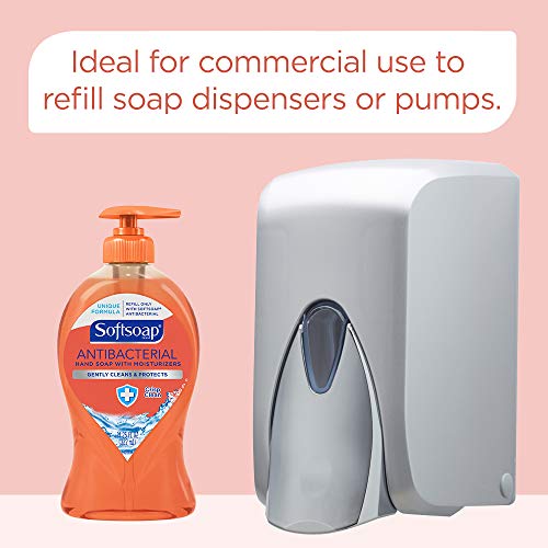 Softsoap Antibacterial Liquid Hand Soap Refill, Crisp Clean, Antiseptic