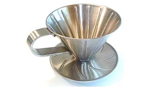 CoffeeWerks Pour Over Coffee Dripper - Stainless Steel